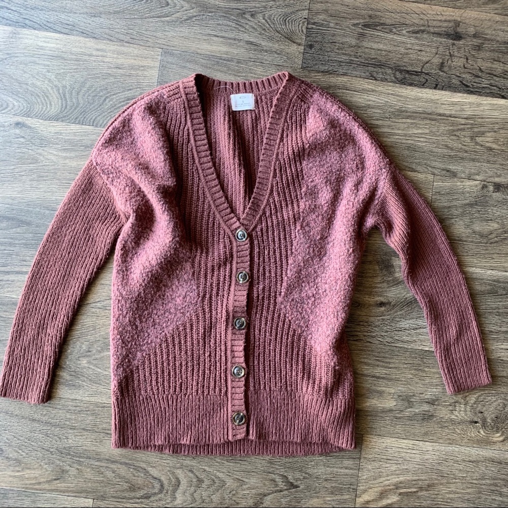 Urban Outfitters women’s mauve cardigan